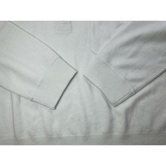 J Crew Cashmere Collared Sweater Oversized Womens‎ Size 2XL Heather Mint AQ382 - Picture 6 of 10